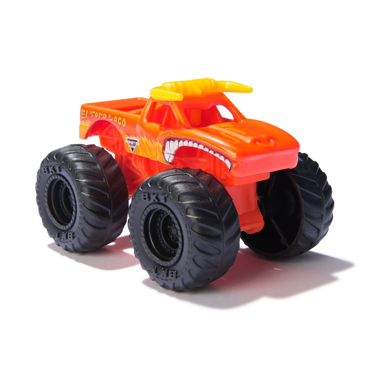 Monster Jam Mini Vehiculo Escala 1:72 - El Toro Loco